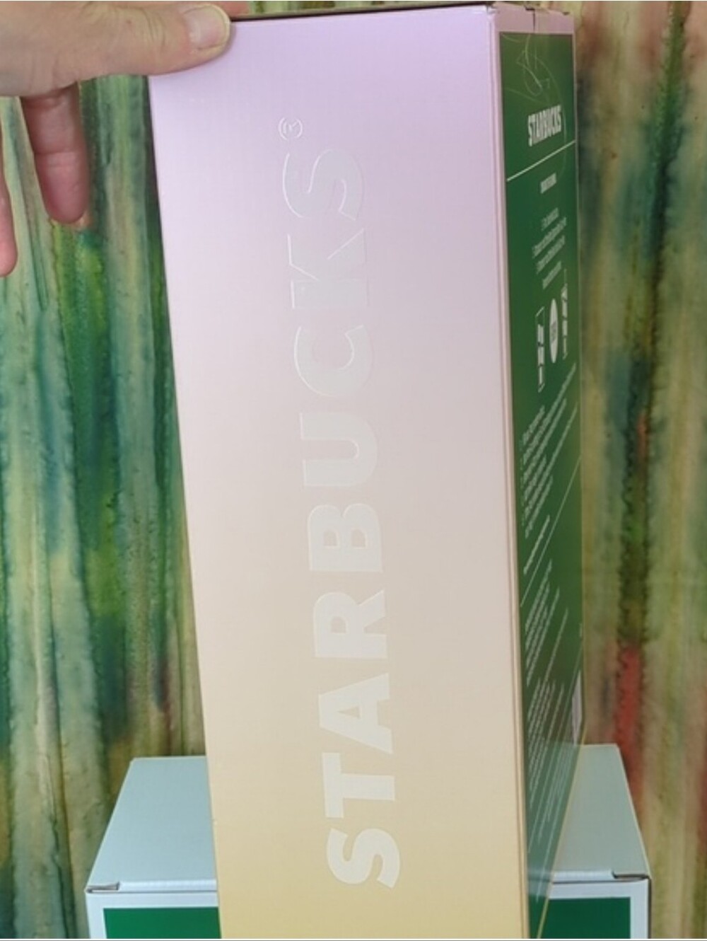 Starbucks 24 oz Tumbler Set & 6 Iced Coffee K-Cup Pods In Pink Tones - Picture 6 of 7